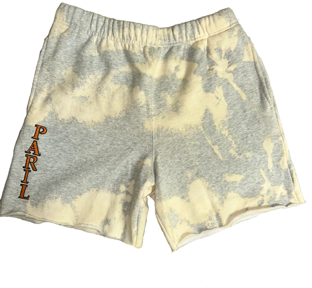 パンツ cvtvlist usual shorts marble bleached Paril x Knomad Bleached Shorts (Grey) – Paril Clothing