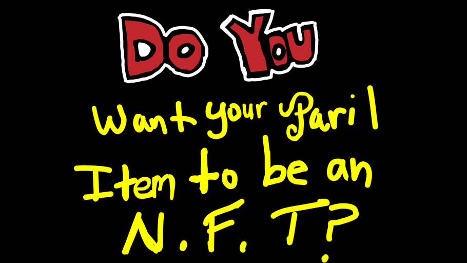 How to Turn Your Paril Item into an NFT
