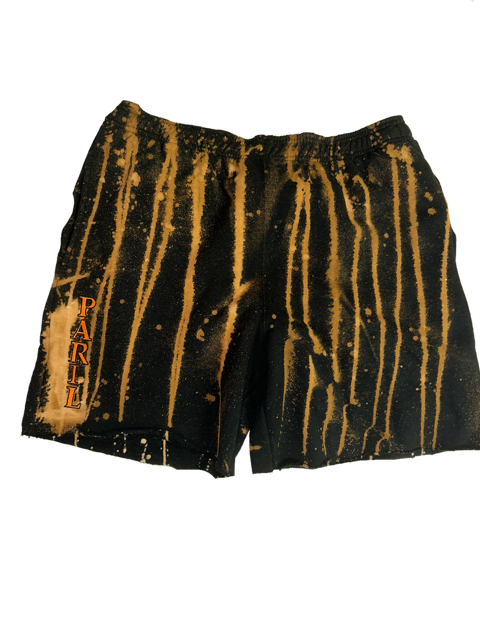 Paril x Knomad Bleached Shorts (Black)