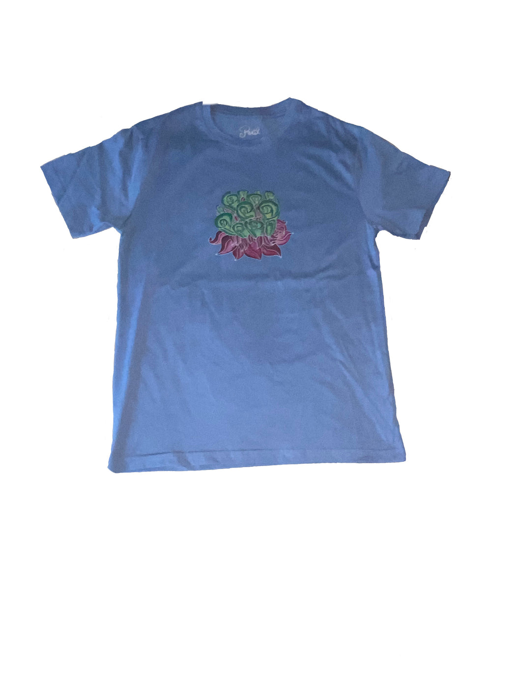 Roses Tee (Cloudy Blue)