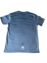 Load image into Gallery viewer, Roses Tee (Cloudy Blue)
