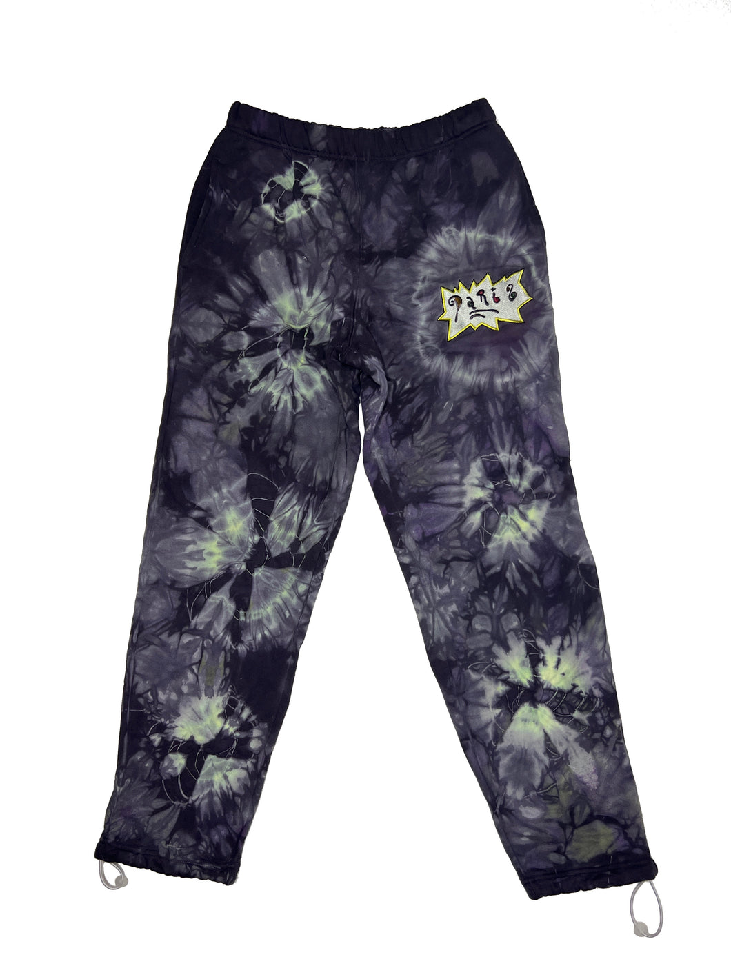 Paril x Knomad Hand Tie-Dyed Pants (Green)